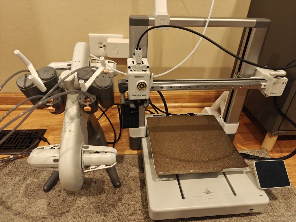 Bambu Lab A1 With AMS Lite And Extras