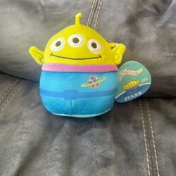 New Original Squishmallows Disney Pixar Alien Plush Stuffed Animal Toy