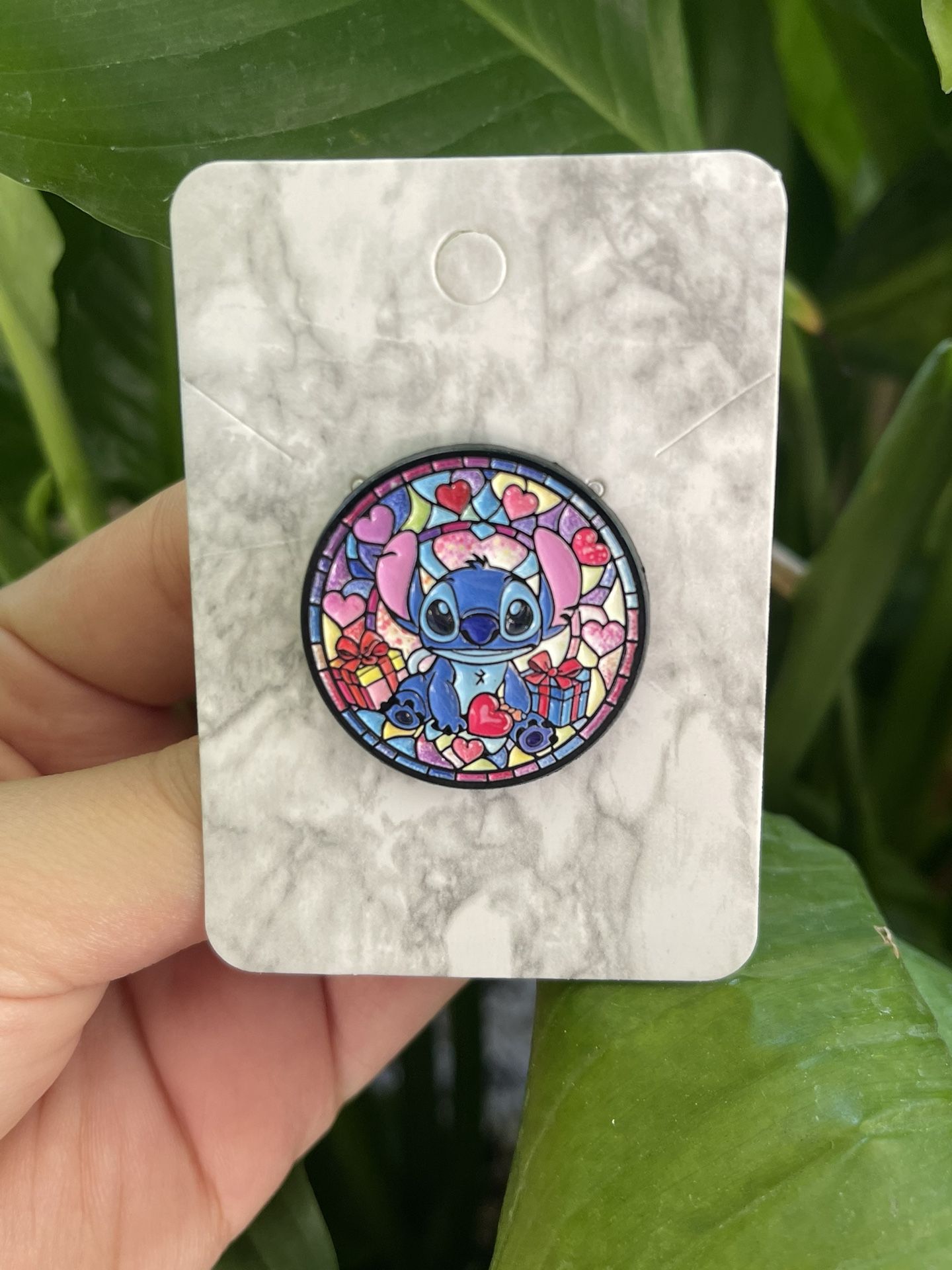 Stitch X Stained Glass Disney Fantasy Pin
