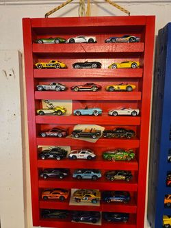 Hotwheels Lot With Display
