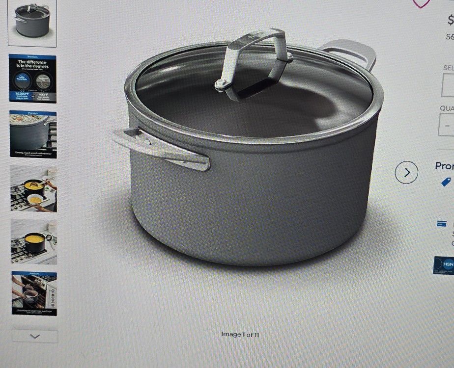 Ninja Food Neverstick 8-qt Stockpot New