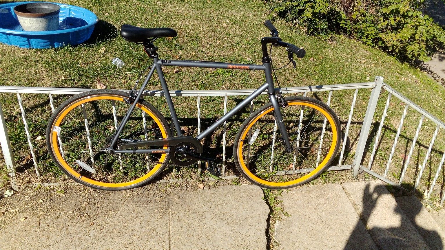 Retrospect + HarperBike Slate An Orange