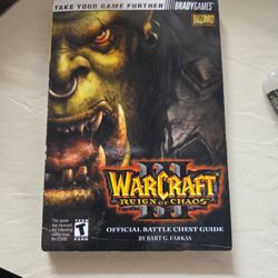 WARCRAFT - RAIN OF CHAOS 3 - Official battle chest guidebook.