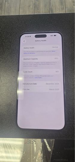 iPhone 17 256gb Black Unlocked 100% Battery