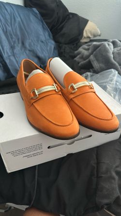 Aldo Loafers  Size 9.5 Orange 20$