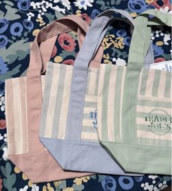 Stripped Trader Joe’s Mini Tote