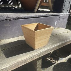 Small Wooden Planter