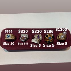 Beautiful Rings For Men & Women 