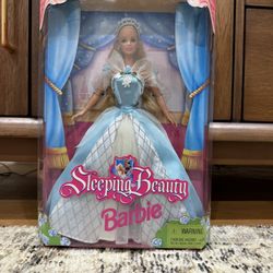 1998 Mattel Sleeping Beauty Barbie Doll #26895 – New in Box – Vintage 90s