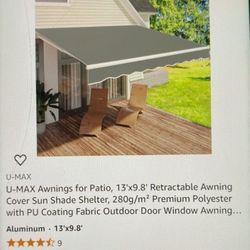 U-Max Retractable Awning