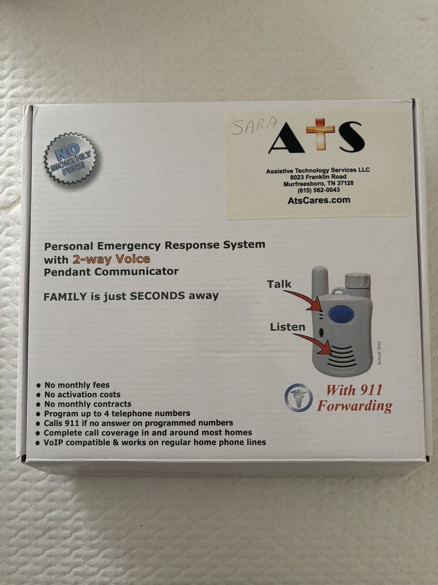 A&S Personal Alert System