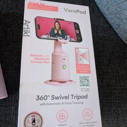 NEW cell phone tripod with automatic face tracking