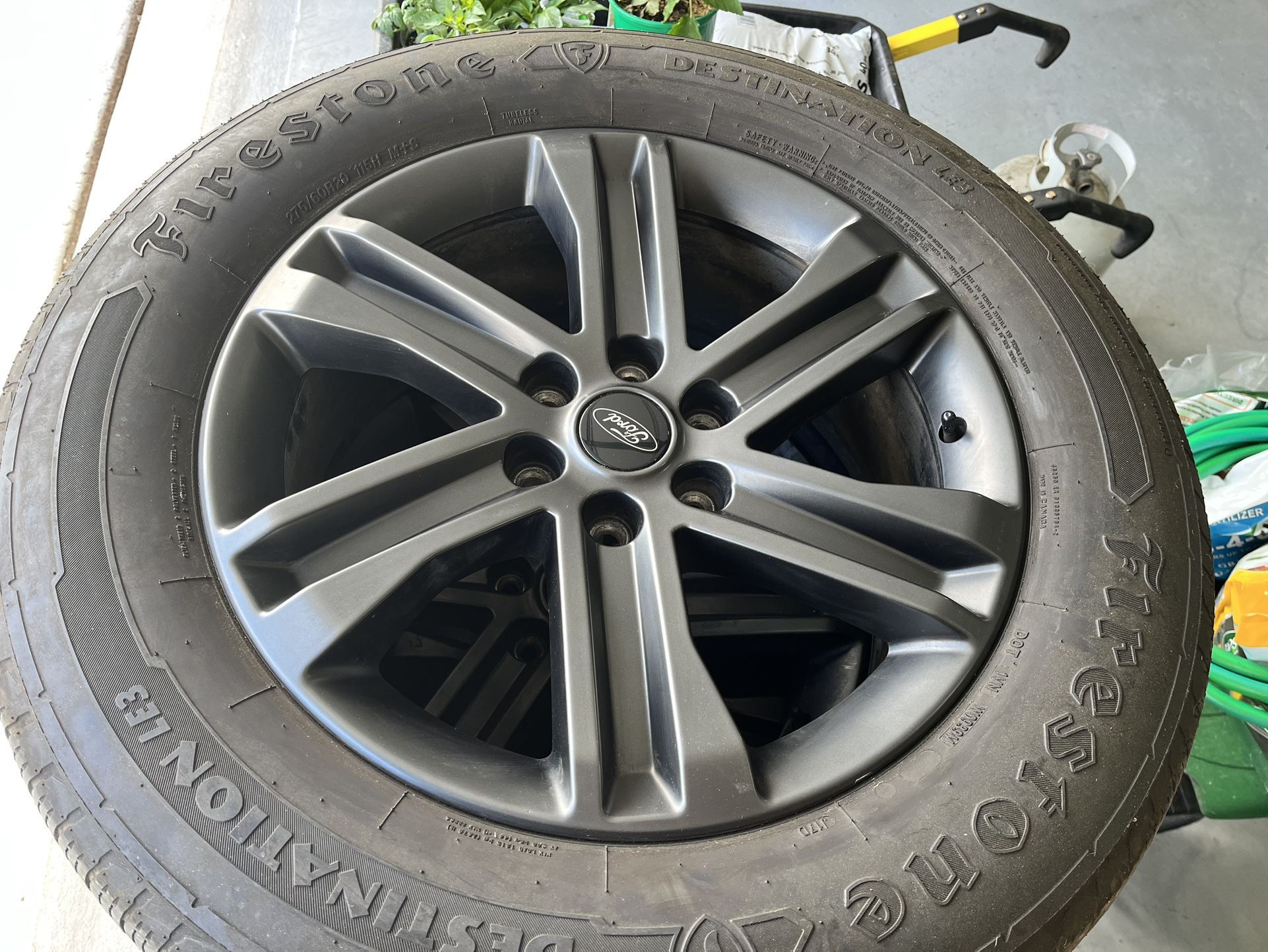 Ford F150 Black Sport Appearance Wheels And Tires