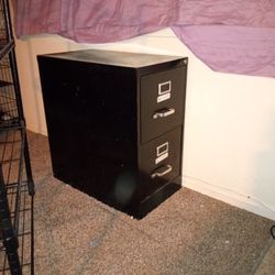 2 Draw File Cabinet 