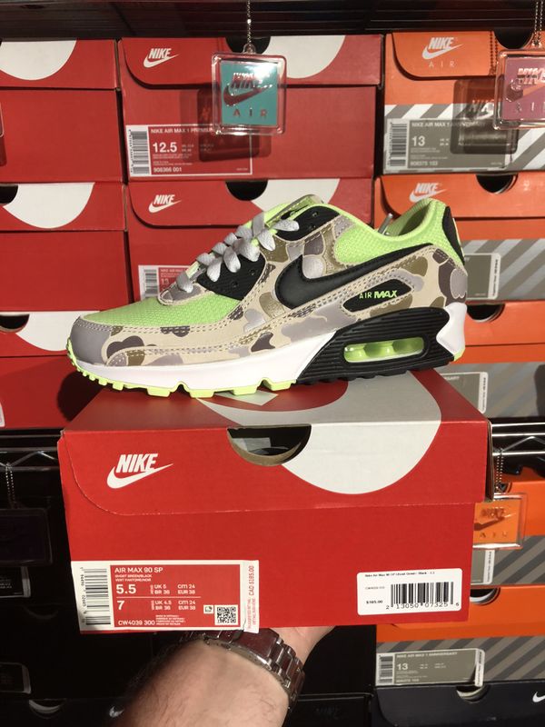 nike duck camo green