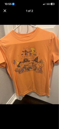 Peanuts Halloween Graphic T-Shirt kids 13/14 oversized tee