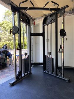 New Dual Adjustable Pulley- Functional Trainer-