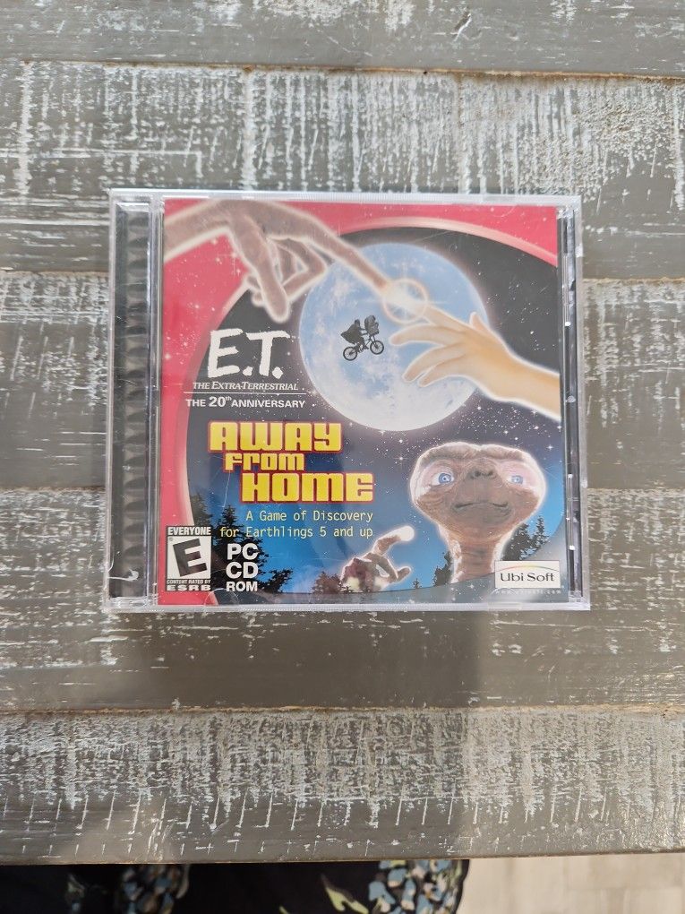 E.T. The Extraterrestrial - Away From Home PC Game, Movie Collectible Rare