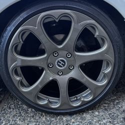 18x8.5 5x114.3 Heritage Kokoro 