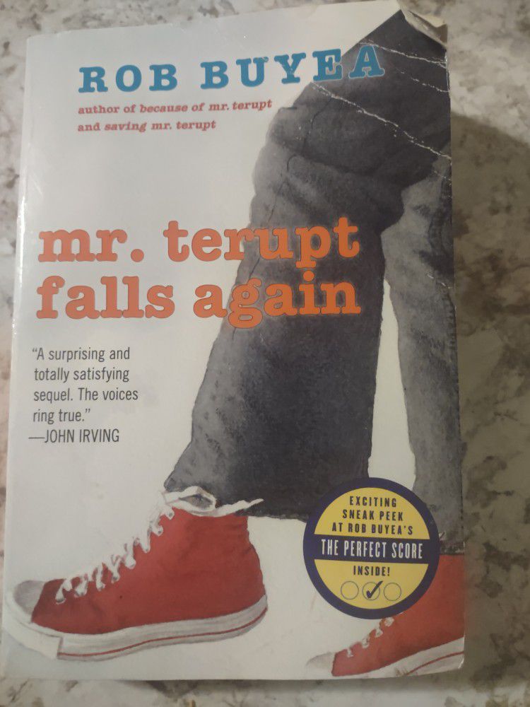 "Mr. Terupt Falls Again" Paperback book 