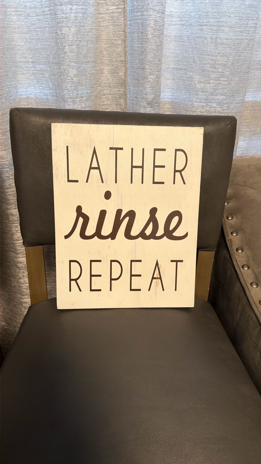 Wooden Box Sign