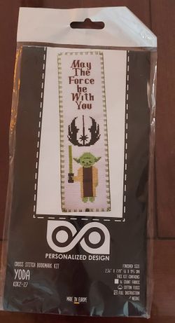 Counted Cross Stitch Kit Star Wars:Master Yoda Embroidery 