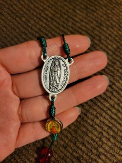 Our Lady of Guadalupe Rosario Virgen de Guadalupe Religious Gift
