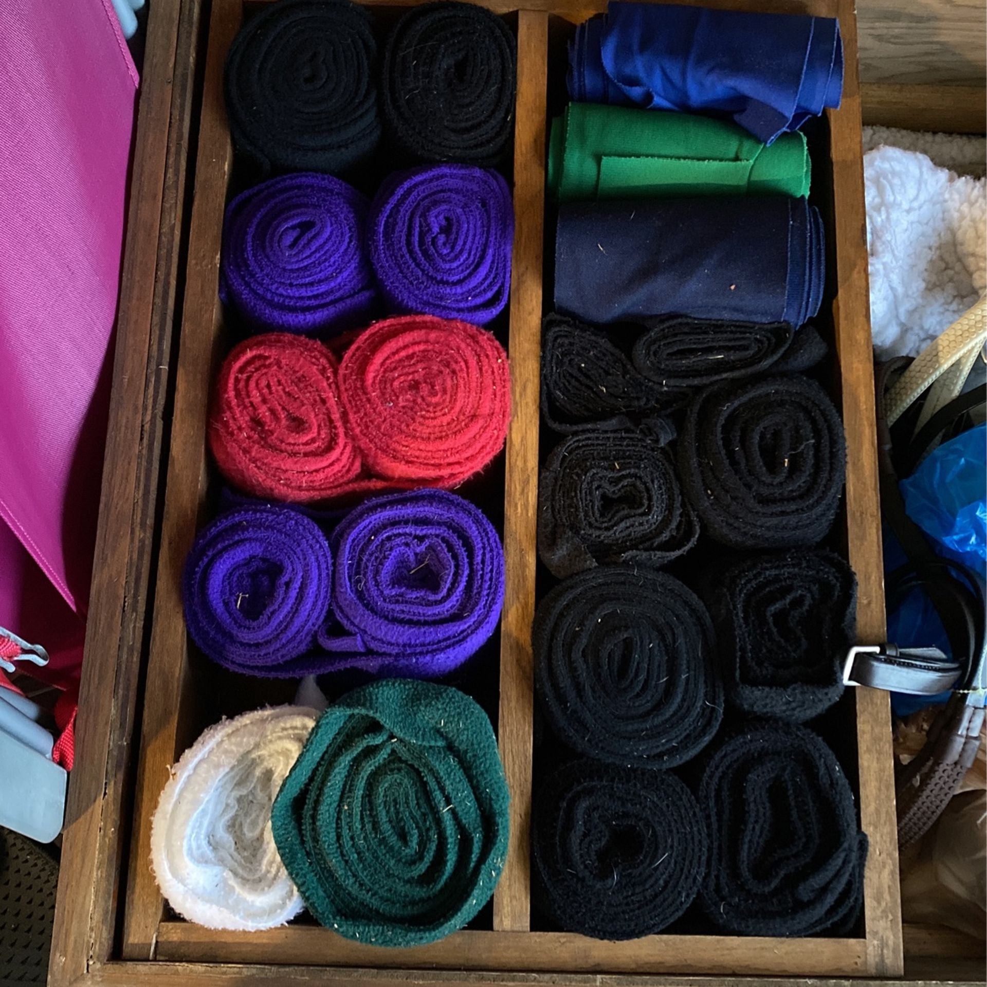 Used Horse Polo Wraps & Shipping Wraps