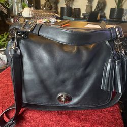 Coach Leather Shoulder Bag