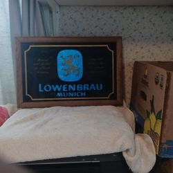 This Is A LOWENBRAU  MUNCH Sing. Little Wate  Sting  On The Back