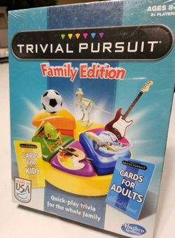 NEW SEALED TRIVIAL PURSUIT FAMILY EDITION