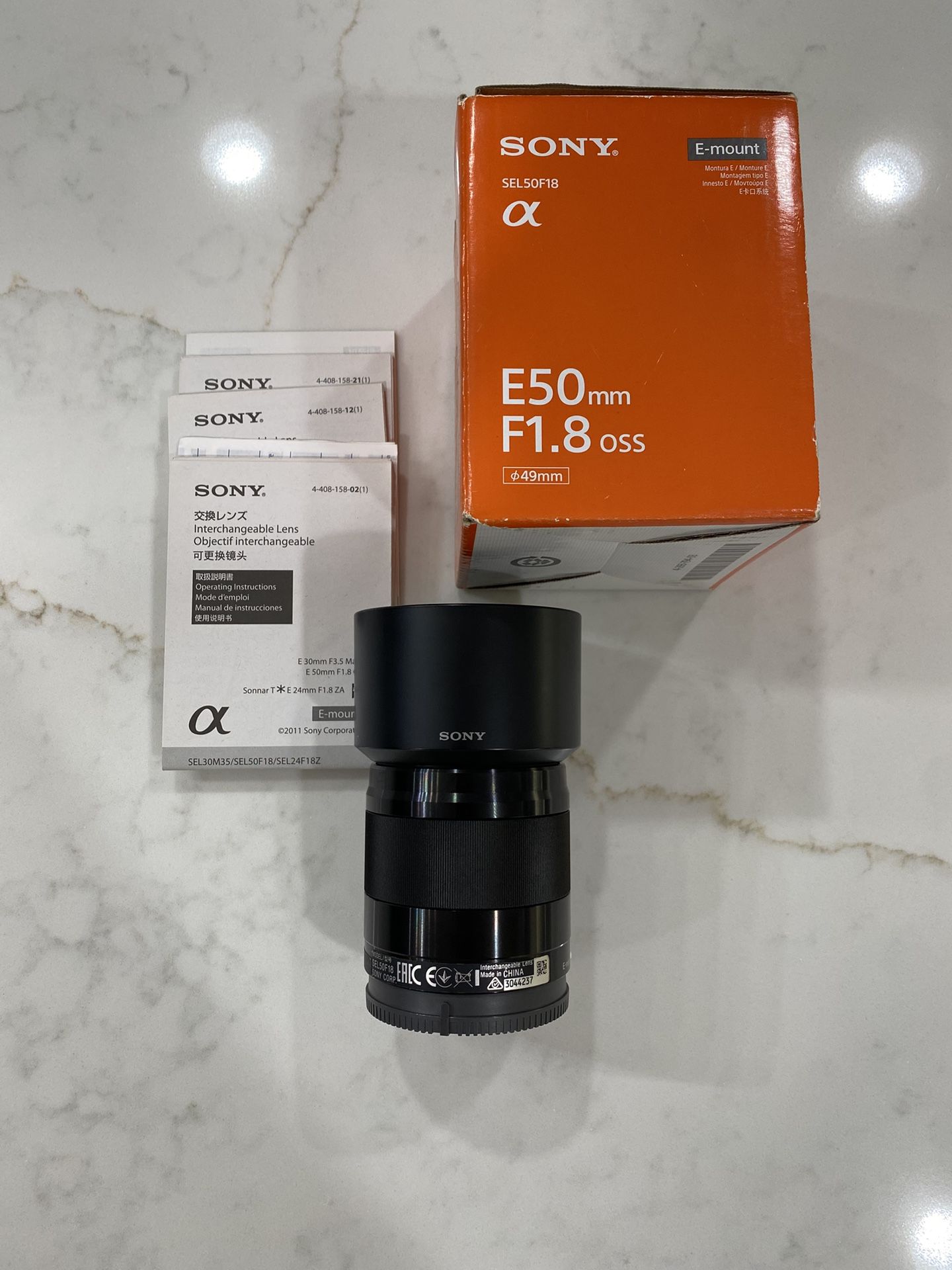Sony FE 50mm f/1.8 Lens