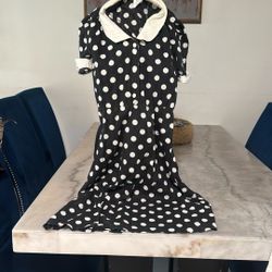 Polka Dress Faded Small Size 
