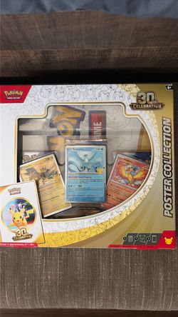 Pokémon TCG 30th Celebration Poster Collection Box