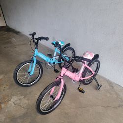 2 New 18 Inch Bikes 