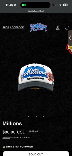 Dandy Hats- Millions F&F