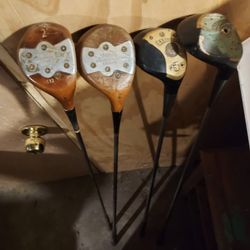 Vintage Spalding Golf Clubs (Right-handed)