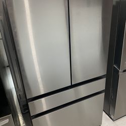 Stainless Steel 4-Door French Door Refrigerator - 23 Cu. Ft.