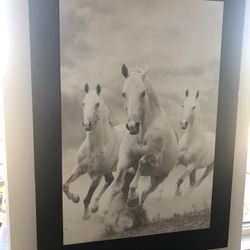 2 Horsey Wall Decor 22x30 $55