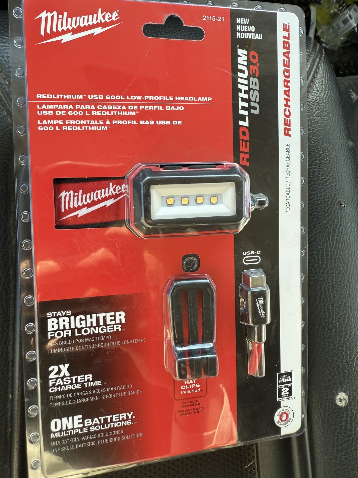 Milwaukee Rechargeable LED Headlamp