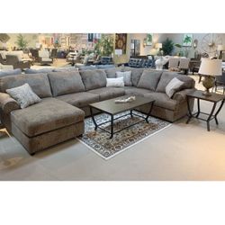 Hoylake Chocolate LAF or RAF Sectional /couch /Living room set