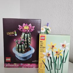 LEGO BOTANICALS AND DAFFODILS 