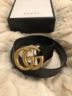 Gucci black leather sizes 80-100