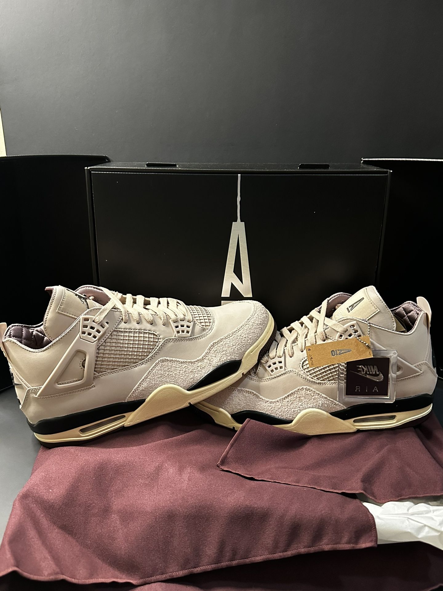 BRAND NEW JORDAN 4 “A MA MANIERE W.Y.W.S” FOR SALE!!! MEN SIZE 12 $285