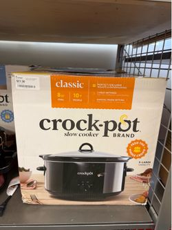 Crock-Pot 8qt Manual Slow Cooker