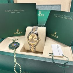 New Rolex Ladies Datejust 28mm Rolex 