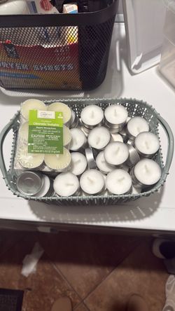 Basket of Tealights