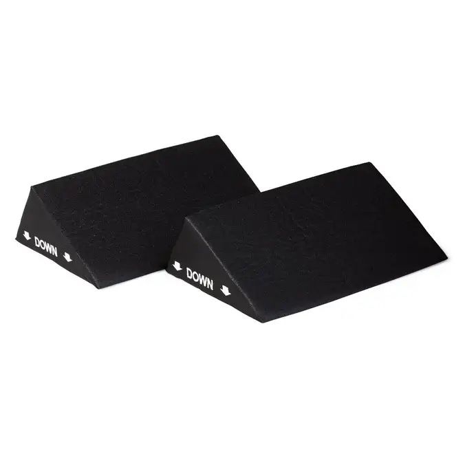 Medline Foam Wedge Black 11in x 16in 2Ct