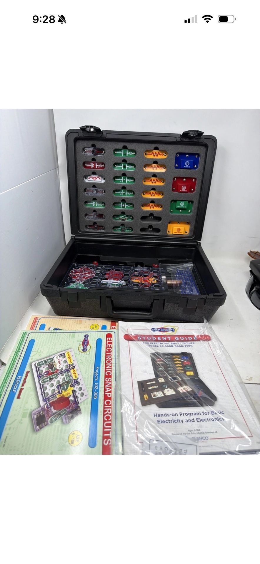 Snap Circuits SC-300R Educational STEM Electronics Kit Science Check Photos