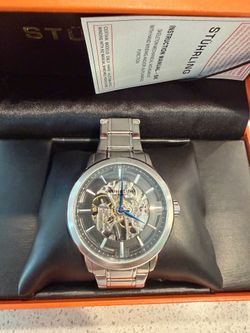 Stuhrling Winchester Pro 394 Hand-wind 43mm Skeleton